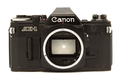 Canon AE-1 SLR 35mm Camera Body (Black) #50165