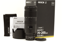 Mint Nikon NIKKOR Z 70-200mm f2.8 VR S Lens with Hood, Manual, & Box #50244