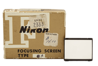 Very Clean Nikon focusing Screen Type A with Box #50309