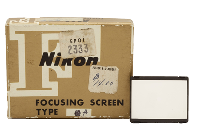 Very Clean Nikon focusing Screen Type A with Box #50309