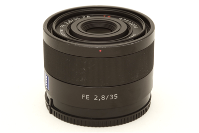 Sony Sonnar T* FE 35mm f2.8 ZA Lens #50462