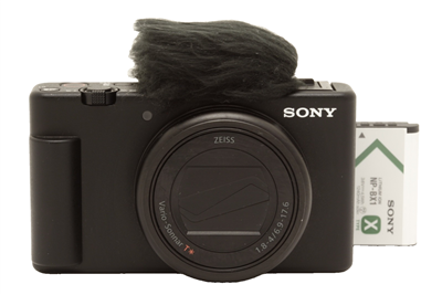 Very Clean Sony ZV-1M2 Digital Camera (Black) #50635