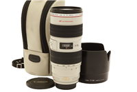 Canon EF 70-200mm f2.8 L IS USM Lens with Hood & Case (No Tripod Collar)  #50668
