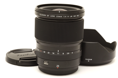 Fuji FUJIFILM GF 23mm f4 R LM WR Lens with Hood #50928