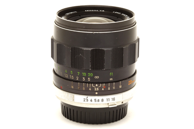 Minolta Rokkor-SI 28mm f2.5 MC Manual Focus Lens (Thorium Glass) #50938