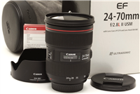 Canon EF 24-70mm f2.8 L II USM Lens with Hood, Case, & Box #50956