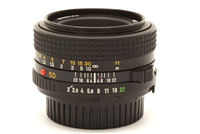 Minolta 50mm f2 MD Manual Focus Lens #51020