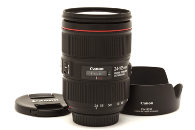 â€‹Canon EF 24-105mm f4 L IS II USM Lens with Hood #51046