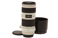 Very Clean Canon EF 70-200mm f4 L IS USM Lens with Hood #51110