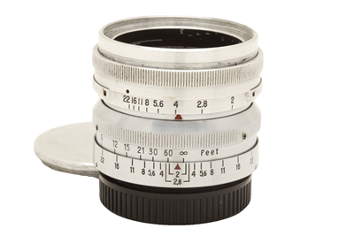 Carl Zeiss Jena 5.8cm f2 T M42 Screw Mount Lens #51125