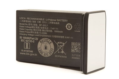 Near Mint Leica BP-SCL7 Lithium-Ion Battery For M11 (Silver, MFR #24029) #51170