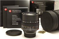 Mint Leica Noctilux-M 50mm f0.95 ASPH. Lens (Leica M, Black, 11602, 6 Bit) 51211