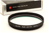 Mint Leica E60 UVA/IR Glass Filter (Black, MFR #13414) with Box #51212