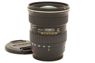 Tokina AT-X Pro 12-28mm f4 IF DX SD Lens for Canon EF #51228