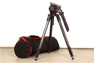 Manfrotto 536 M Pro Carbon Fiber Tripod with 509HD Video Head and Case #51250