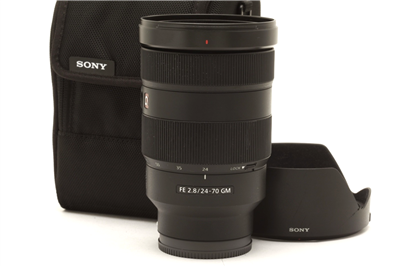 Sony FE 24-70mm f2.8 GM Lens with Hood & Case #51264