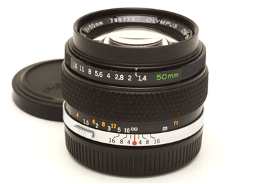 Olympus 50mm f1.4 Auto-S Lens #51272