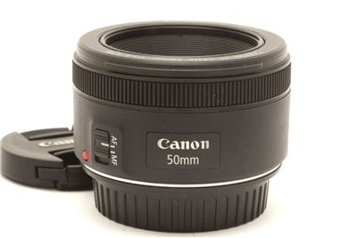Near Mint Canon EF 50mm f1.8 STM Lens #51276