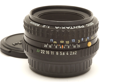 Pentax-A 50mm f2 SMC K Mount Lens #51277