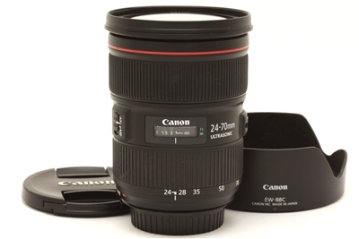 Canon EF 24-70mm f2.8 L II USM Lens with Hood #51281