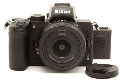 Near Mint Nikon Z50 Mirrorless Camera with 16-50mm f3.5-6.3 DX VR Lens #51298