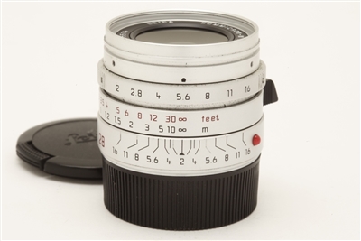 Leica Summicron-M 28mm f2 ASPH. Lens (Leica M, 11661, Silver, 6 Bit, V1) #51360