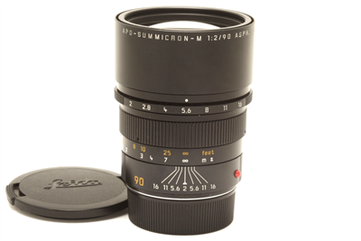 Leica APO-Summicron-M 90mm f2 ASPH. Lens (Leica M, 11884, Black) #51362