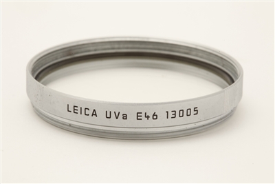 Leica E46 UVa Glass Filter (Silver, 13005) #51363