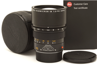 Very Clean Leica APO-Summicron-M 90mm f2 ASPH. Lens (6 Bit) with Case #51394