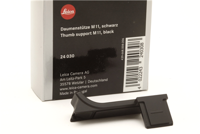 Mint Leica M11 Thumb Support (Black, MFR #24030) with Box #51396