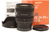 Near Mint Sony FE 24-50mm f2.8 G Lens (Sony FE) with Hood, Manual, & Box #51414