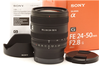 Near Mint Sony FE 24-50mm f2.8 G Lens (Sony FE) with Hood, Manual, & Box #51414