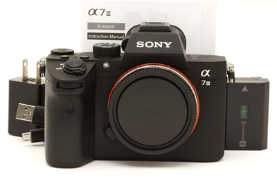 Near Mint Sony a7 III Mirrorless Camera Body (6,813 Shots) #51445