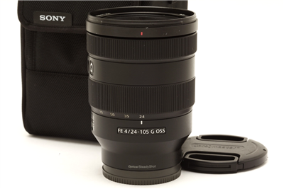 Sony FE 24-105mm f4 G OSS Lens with Case #51479