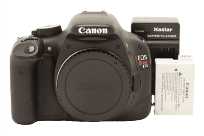 Canon EOS Rebel T2i DSLR Camera Body (7,782 Shots, Engraving) #51515