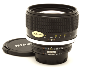 Near Mint Nikon NIKKOR 85mm 1.4 AIS Manual Focus Lens #51548