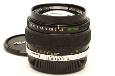 Olympus 50mm f1.4 Auto-S Lens #51552