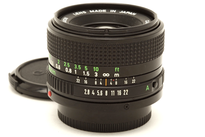 Canon 28mm f2.8 FD Lens #51553