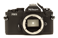 Near Mint Nikon FM2 35mm Film Camera Body with MF-12 Data Back #51560