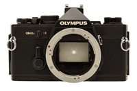 Olympus OM2N 35mm Film Camera Body with Shoe 4 (Black, Meter INOP) #51562