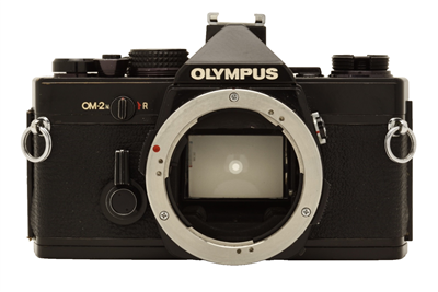 Olympus OM2N 35mm Film Camera Body with Shoe 4 (Black, Meter INOP) #51562