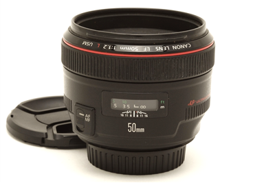 Canon EF 50mm f1.2 L USM Lens #51575
