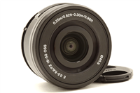 Sony E PZ 16-50mm f3.5-5.6 OSS Lens (Sony E, Black) #51580