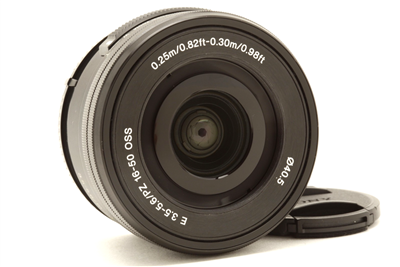 Sony E PZ 16-50mm f3.5-5.6 OSS Lens (Sony E, Black) #51580