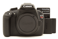 Canon EOS Rebel T5 DSLR Camera Body with 2 Batteries & Charger #51588