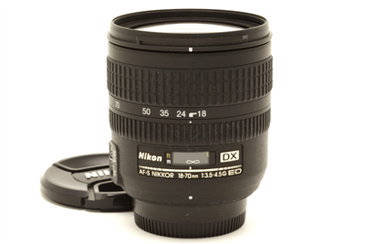 Nikon AF-S DX NIKKOR 18-70mm f3.5-4.5 G ED Lens #51615