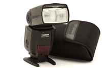 Canon Speedlite 580EX II with Diffuser, Stand, Instructions, & Case #51631