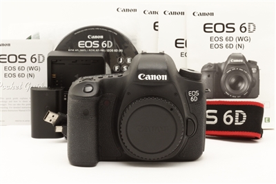 Canon EOS 6D DSLR Camera Body (15,542 Shots, Cosmetic) #51632