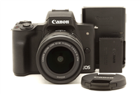 Mint Canon EOS M50 Mirrorless Camera with 11-22mm f4-5.6 Lens (Black) #51636