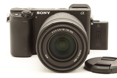 Sony a6400 Mirrorless Camera with 18-135mm f3.5-5.6 OSS Lens (3,530 Shots) 51642